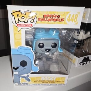 Funko Pop! Animation Rocky Figure in Blue and Gray